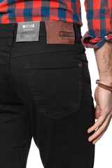 Męskie Spodnie Jeansowe Mustang Tramper Midnight Black 0111 3175 490