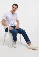 Spodnie Jeansowe Męskie Mustang Tramper Straight Denim Blue 1013715 5000 843