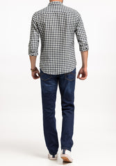 MUSTANG TRAMPER TAPERED MĘSKIE SPODNIE JEANSOWE JEANSY DŻINSY DENIM BLUE 1015352 5000 982