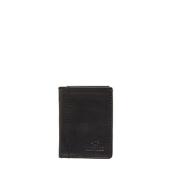 Skórzany Portfel Męski Mustang Temi RFID Aluminium Case Wallet Black 06.103900