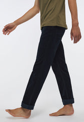 Spodnie Sztruksowe Męskie Mustang Tramper Navy Blazer 1013051 5324