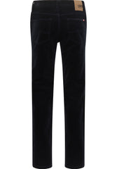 Spodnie Sztruksowe Męskie Mustang Tramper Navy Blazer 1013051 5324