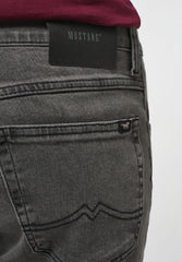 Mustang Tramper Męskie Spodnie Jeansowe Denim Black 1013631 4000 783