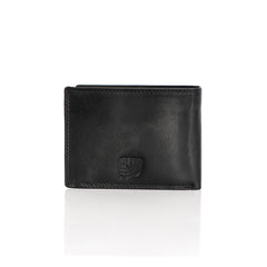 Skórzany Portfel Męski Mustang Udine Wallet Black 06.101900