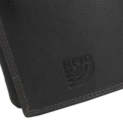 Skórzany Portfel Uniwersalny Mustang Udine Wallet Black 06.102000