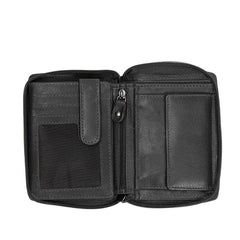 Skórzany Portfel Uniwersalny Mustang Udine Wallet Black 06.102100