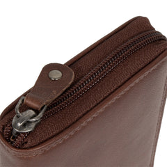 Skórzany Portfel Uniwersalny Mustang Udine Wallet Brown 06.102101
