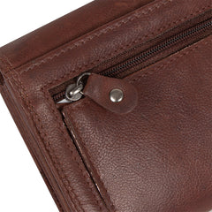 Skórzany Portfel Uniwersalny Mustang Udine Wallet Brown 06.102301