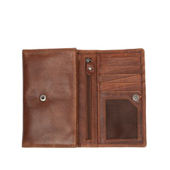 Skórzany Portfel Uniwersalny Mustang Udine Wallet Cognac 06.102331