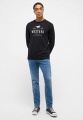 Mustang Vegas Slim Męskie Spodnie Jeansowe Jeansy Dżinsy Denim Blue 1015495 5000 583