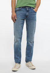 Mustang Washington Męskie Spodnie Jeansowe Denim Blue 1012444 5000 202