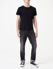 Mustang Washington Męskie Spodnie Jeansowe Denim Grey 1012216 4500 742