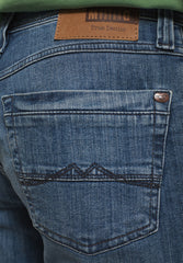 Mustang Washington Męskie Spodnie Jeansowe Denim Blue 1012441 5000 313