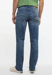 Mustang Washington Męskie Spodnie Jeansowe Denim Blue 1012441 5000 313