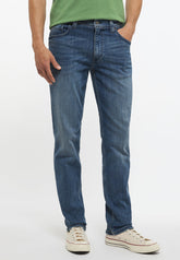 Mustang Washington Męskie Spodnie Jeansowe Denim Blue 1012441 5000 313