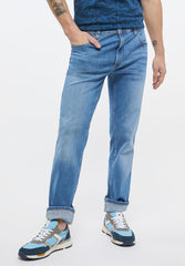 Mustang Washington Męskie Spodnie Jeansowe Jeansy Denim Blue 1013671 5000 412