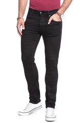 Męskie Spodnie Jeansowe Mustang Washington Denim Black 1007655 4000 940