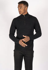 Marcus męski sweter STRIK Langdon Half Zip 21-200161 9098