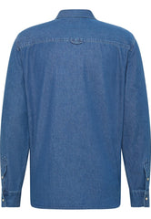 Męska Koszula Jeansowa Mustang Style Duver Denim Blue 1015915 5000 700