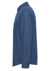 Męska Koszula Mustang Clemens Dobby Clr Total Eclipse 1014131 5226