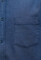 Męska Koszula Mustang Clemens Dobby Clr Total Eclipse 1014131 5226