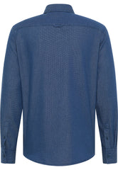 Męska Koszula Mustang Clemens Dobby Clr Total Eclipse 1014131 5226