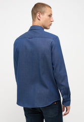 Męska Koszula Mustang Clemens Dobby Clr Total Eclipse 1014131 5226