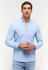 Męska Koszula Mustang Edinburg Della Robbia Blue 1014767 5085