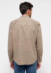 Męska Koszula Mustang Elmore Allover Print On Beige 1015906 12672