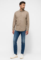 Męska Koszula Mustang Elmore Allover Print On Beige 1015906 12672