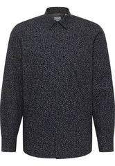 Męska Koszula Mustang Elmore Allover Print On Dark Blue 1015906 12673