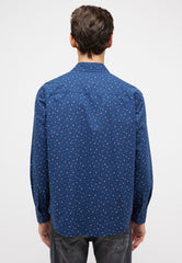 Męska Koszula Mustang Elmore Aop On Dark Blue 1014762 12546