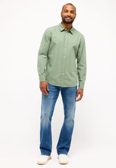 Męska Koszula Mustang Elmore Aop On Dark Green 1014762 12547