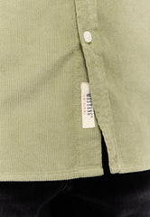 Męska Koszula Mustang Iowa Oil Green 1015628 6273