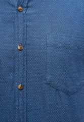 Męska Koszula Mustang Rawlins Dress Blues 1014766 5334