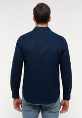 Męska Koszula Mustang Rawlins Navy Blazer 1014773 5324