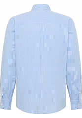 Męska Koszula Mustang Style Chester Gingham Check Light Blue 1016947 12795