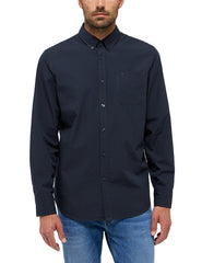 Męska Koszula Mustang Style Chester Navy Tonal Gingham 1015905 12667