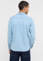Męska Koszula Mustang Style Cullman Denim Blue 1016946 5000 200