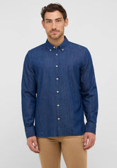 Męska Koszula Mustang Style Cullman Denim Blue 1016946 5000 700