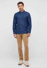 Męska Koszula Mustang Style Cullman Denim Blue 1016946 5000 700