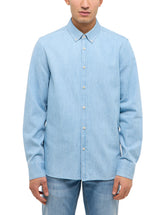 Męska Koszula Mustang Style Cullman Denim Blue 1017541 5000 100