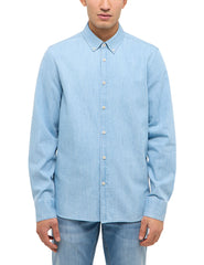 Męska Koszula Mustang Style Cullman Denim Blue 1017541 5000 100