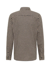 Męska Koszula Mustang Style Eastbridge Brushed Twill Mini Check Black 1016960 12786