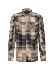 Męska Koszula Mustang Style Eastbridge Brushed Twill Mini Check Black 1016960 12786