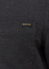 Męska Koszula Mustang Style Eastbridge Jet Black 1016959 4188