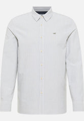 Męska Koszula Mustang Style Edinburg Green Stripe 1016953 12800