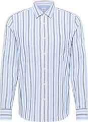 Męska Koszula Mustang Style Rawlins Blue Multi Bold Stripe 1016470 12745