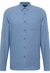 Męska Koszula Mustang Style Rawlins Middle Blue Two Tone 1017536 12722