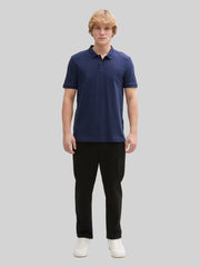 Męska Koszulka Polo Tom Tailor Basic Polo Dark Blueberry 1045587 34590